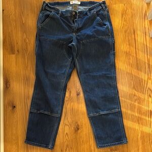 Carhartt Women's Dark Blue Straight Leg Jeans